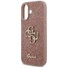 Guess Fixed Glitter Big 4G - Etui iPhone 17 (różowy)