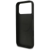 Guess Grained Ring MagSafe - Etui iPhone 17 Pro Max (czarny)