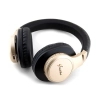Guess 4G Script Metal Logo - Bezprzewodowe słuchawki nauszne Bluetooth V5.3 (czarny)