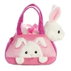 Fancy Pal - Pluszowa maskotka Króliczek PeekaBoo w różowej torbie 20 cm Eco-Friendly
