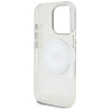 Guess IML Metal Colored Circle Classic Logo MagSafe - Etui do iPhone 16 Pro (biały)
