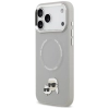 Karl Lagerfeld Karl & Choupette Pins MagSafe - Etui iPhone 17 Pro (szary)