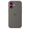 Apple Silicone Case - Silikonowe etui z MagSafe do iPhone 16 (górska szarość)
