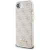 Guess 4G Script Logo MagSafe - Etui do iPhone 16e (różowy)