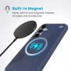Speck Presidio2 Grip Magnet - Etui Samsung Galaxy S25+ / 24+ MagSafe (Coastal Blue/Dust Grey/White)