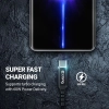 Crong Armor Link - Kabel 100W 5A USB-C do USB-C Fast Charging 200cm (czarny)