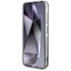 Guess Glitter Flowers Triangle Buttons MagSafe - Etui do Samsung Galaxy S25 (czarny)
