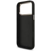 Guess Fixed Glitter Big 4G Metal Frame - Etui iPhone 17 Pro Max (czarny)