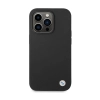 BMW Silicone Metal Logo - Etui iPhone 15 Pro (czarny)