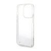 Guess Liquid Glitter Marble - Etui iPhone 14 Pro Max (Biały)