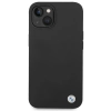 BMW Liquid Silicone Case Metal Logo - Etui iPhone 14 (Czarny)