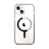 Speck Presidio Perfect-Clear MagSafe - Etui iPhone 15 / iPhone 14 / iPhone 13 (Clear / Chrome Finish / Serene Silver)