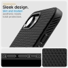 Spigen Liquid Air Mag MagSafe - Etui do iPhone 16e (Matte Black)