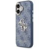 Guess 4G Big 4G Classic Logo - Etui iPhone 17 (niebieski / złoty)