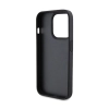 Guess Leather 4G Triangle Strass - Etui iPhone 15 Pro Max (czarny)