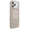 Guess 4G Circle Classic Logo MagSafe - Etui iPhone 17 Pro Max (różowy)