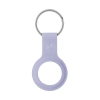 Crong Silicone Case with Key Ring - Etui ochronne brelok do Apple AirTag (lawendowy)