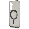 Guess Rhinestones Printed Classic Logo MagSafe - Etui do Samsung Galaxy S25 (czarny)