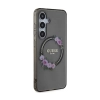 Guess IML Flowers Wreath MagSafe - Etui Samsung Galaxy S24 (czarny)