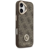 Guess 4G Strass Logo MagSafe - Etui iPhone 17 (brązowy)