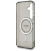 Guess Rhinestones Printed Classic Logo MagSafe - Etui do Samsung Galaxy S25 (czarny)