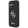 Guess Fixed Glitter Big 4G - Etui iPhone 17 (czarny)
