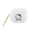 Hello Kitty Silicone 3D Kitty Head - Etui AirPods Pro 2 (biały)