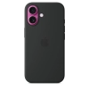 Apple Silicone Case - Silikonowe etui z MagSafe do iPhone 16 (czarny)