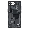 Spigen Ultra Hybrid Mag MagSafe - Etui do iPhone 16e (Zero One Black)
