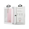 Guess Silicone Script Metal Logo - Etui Samsung Galaxy S22+ (lawenda)