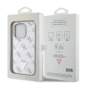 Guess 4G Triangle Metal Logo - Etui iPhone 15 Pro Max (biały)