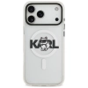 Karl Lagerfeld IML Choupette Sketch Logo MagSafe - Etui iPhone 17 Pro Max (przezroczysty)