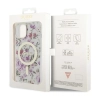 Guess Flower MagSafe - Etui iPhone 14 Plus (Przezroczysty)