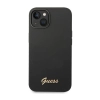 Guess Silicone Vintage - Etui iPhone 14 (czarny)