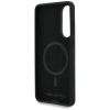 Karl Lagerfeld Silicone Double Heads And Circle MagSafe - Etui Samsung Galaxy S25 Edge (czarny)