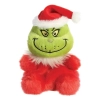 Grinch - Pluszowa maskotka / przytulanka siedzący Grinch w stroju Świętego Mikołaja 13 cm z kolekcji Palm Pals Eco-Friendly