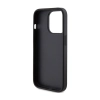 Guess 4G Bottom Stripe Metal Logo Collection - Etui iPhone 15 Pro (szary)
