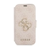 Guess Booktype 4G Big Metal Logo - Etui iPhone 13 Pro Max (różowy)