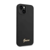Guess Silicone Vintage - Etui iPhone 14 (czarny)