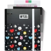 BT21 - Segregator A4 z kartkami (4 ringi, gumka)