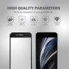 Crong 3D Armour Glass - Szkło hartowane 9H na cały ekran iPhone SE (2022/2020) / 8 / 7 + ramka instalacyjna