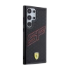 Ferrari Big SF Perforated - Etui Samsung Galaxy S24 Ultra (czarny)