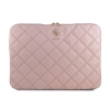 Guess Quilted 4G Sleeve - Etui na notebooka 15" / 16" (różowy)