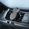 Crong Gravity Auto-Lock Car Holder - Uchwyt samochodowy grawitacyjny do telefonu 4,7”-6,5” (czarny)