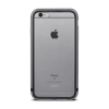 Moshi iGlaze Luxe - Etui z aluminiową ramką iPhone 6s Plus / iPhone 6 Plus (Titanium Grey)
