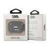 Karl Lagerfeld Karl Head Glitter - Etui Airpods Pro (czarny)