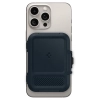 Spigen Lock Fit MagSafe - Portfel magnetyczny (Metal Slate)