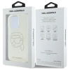 Karl Lagerfeld IML Rhinestones Karl Head - Etui do iPhone 16 Pro Max (przezroczysty)