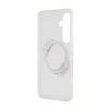 Guess IML Flowers Wreath MagSafe - Etui Samsung Galaxy S24 (przezroczysty)
