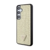 Guess Rhinestone Triangle - Etui Samsung Galaxy S24 (złoty)